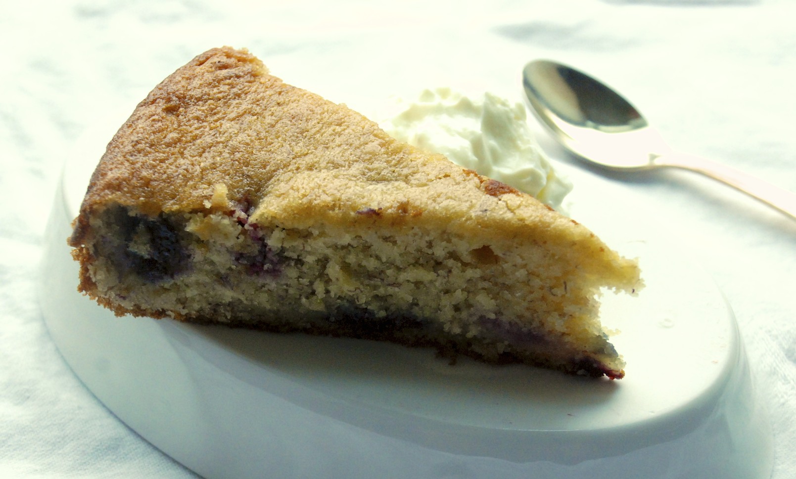 Banana Blueberry Tea-Time Cake