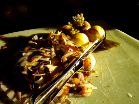 Apple, Beet, Fennel and Sunchoke Salad
