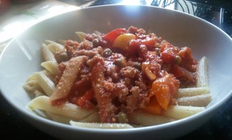Penne with Chicken and Vegetables