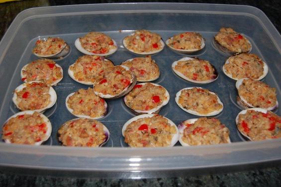 Rose's Deviled Clams Casino