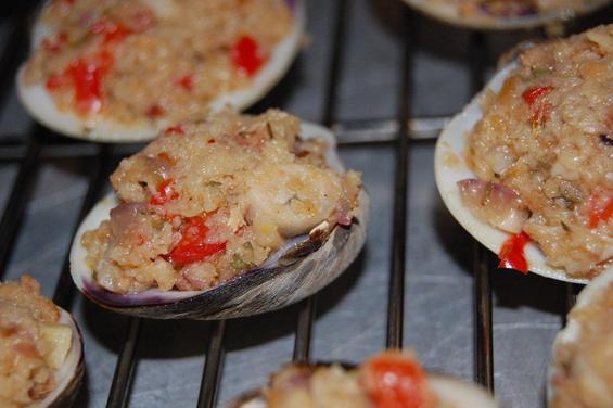 Rose's Deviled Clams Casino