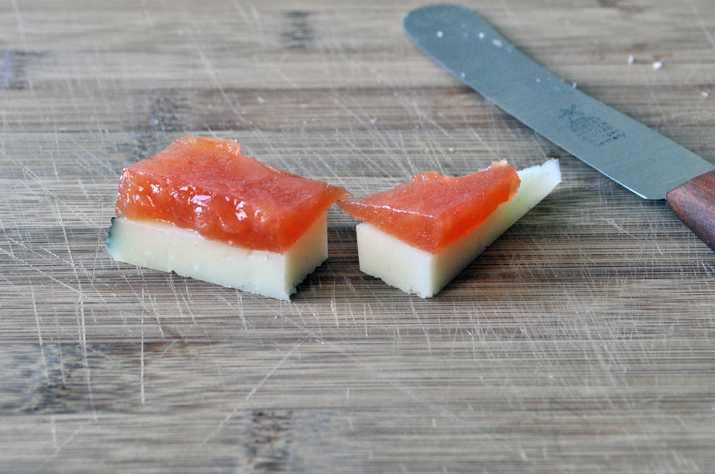 dulce de membrillo (quince paste)