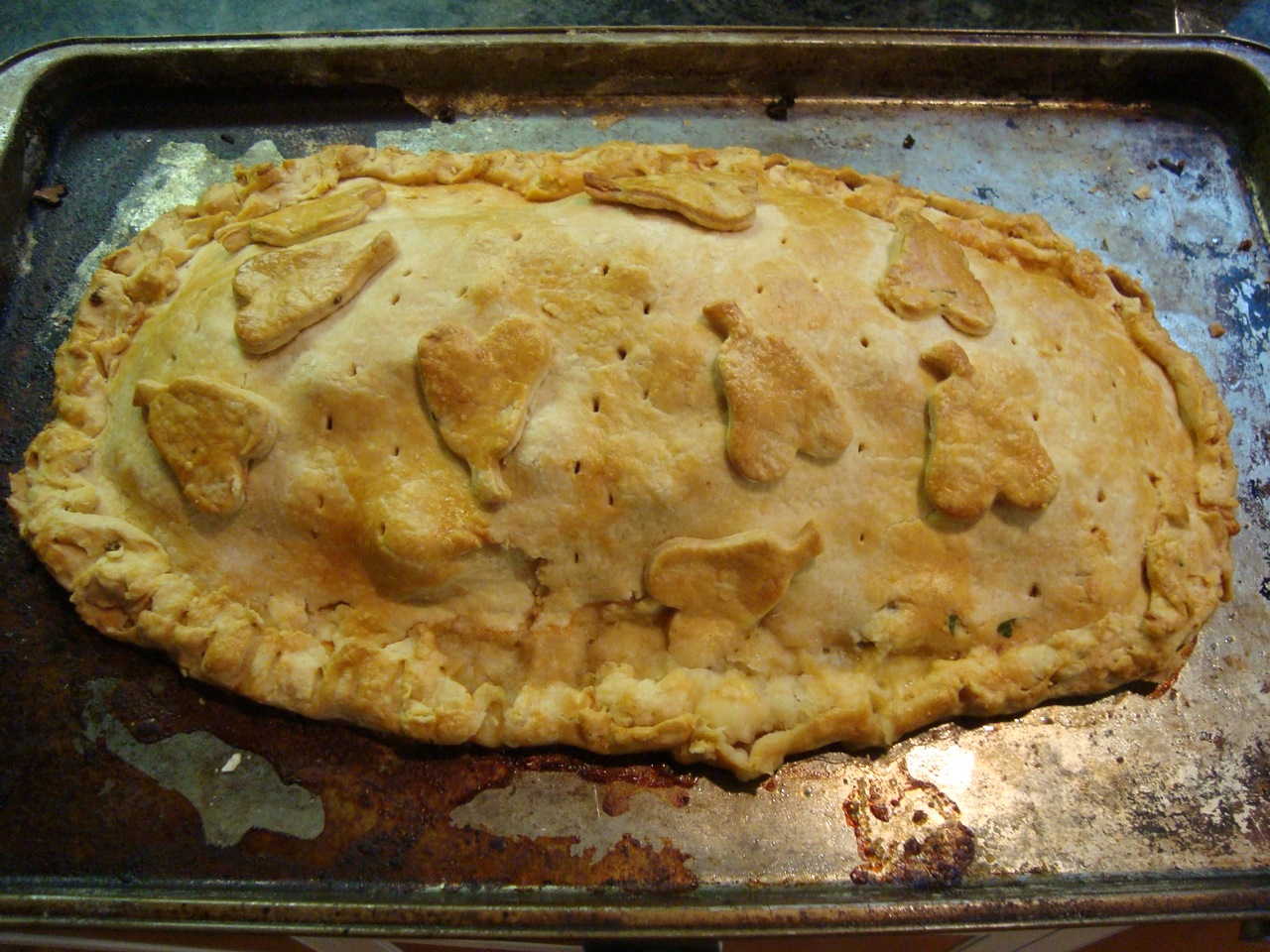 A Favorite Meat or Turkey Pie