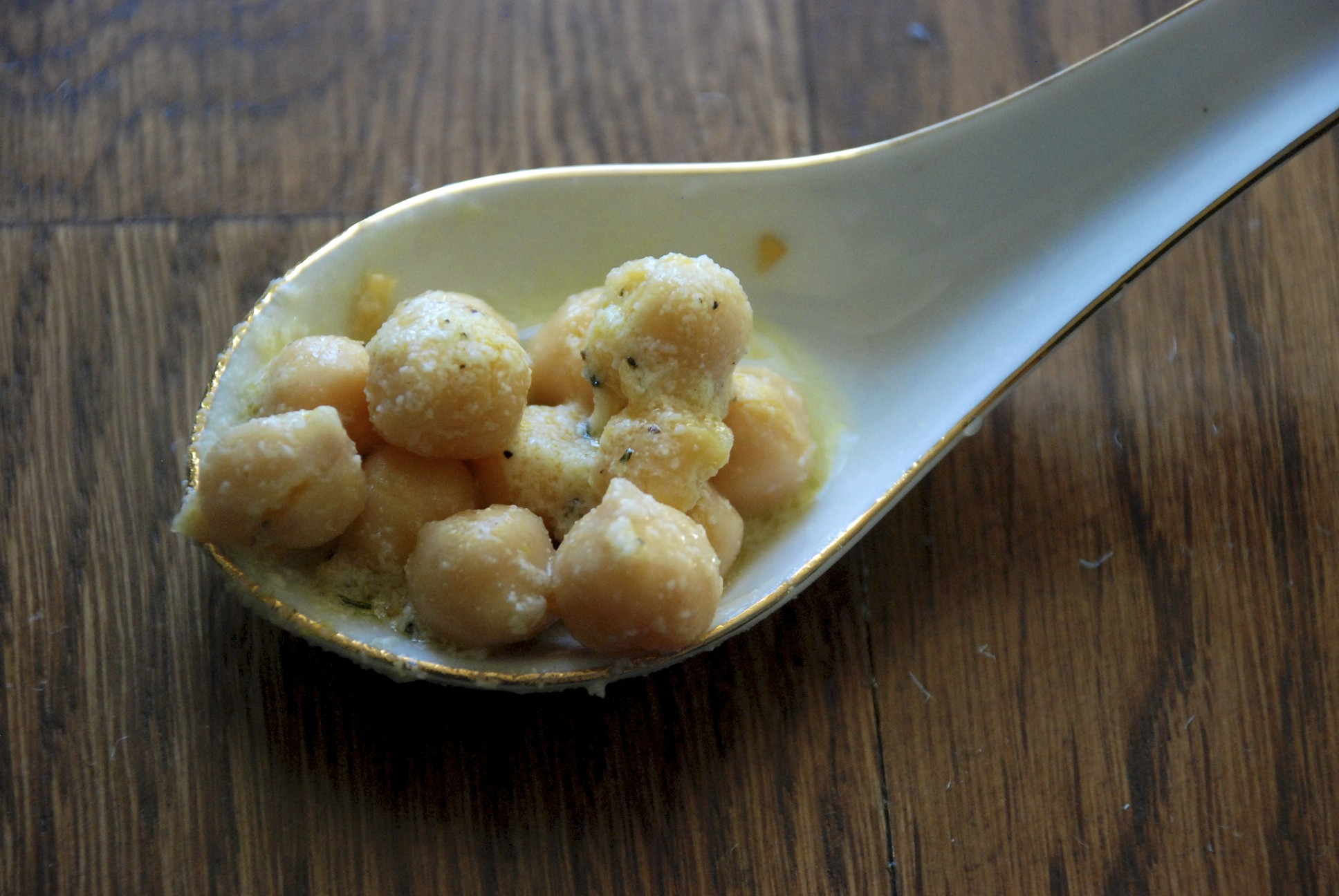 Rosemary-Lemon Garbanzo Bean Spoons