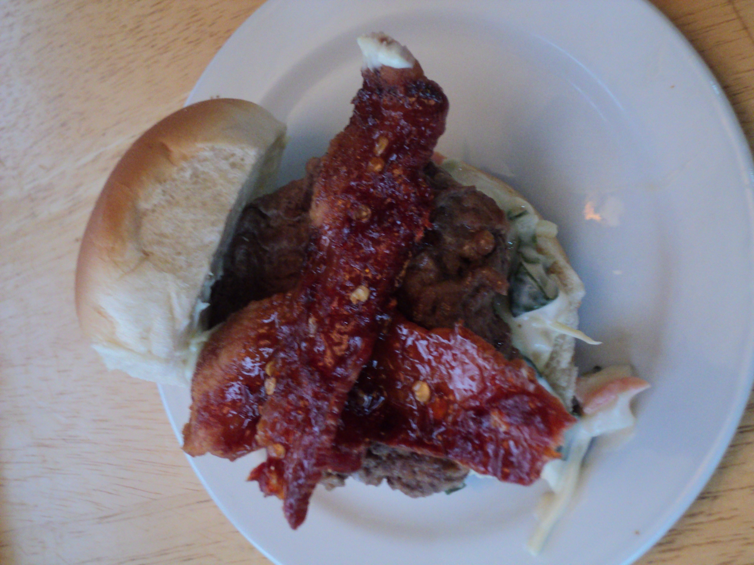 Umami Sliders with thai broccoli slaw