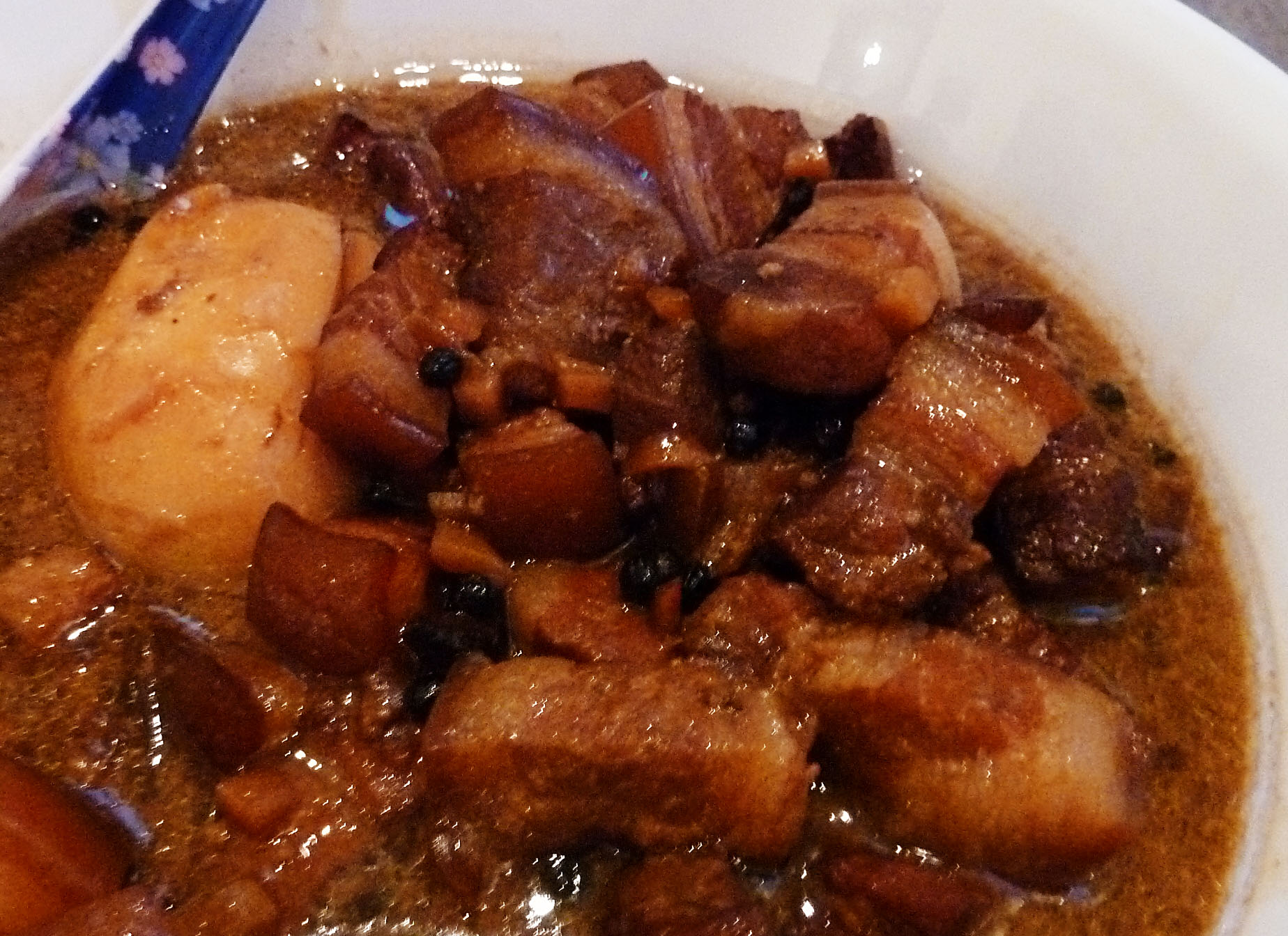 Coconut pork belly stew (& the lazy girl's mushroom soup)
