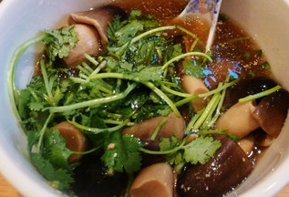 Coconut pork belly stew (& the lazy girl's mushroom soup)