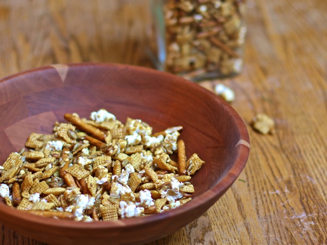 Toffee Chex Party Mix