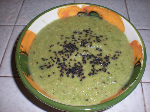 Creamy Baba Ganouj soup