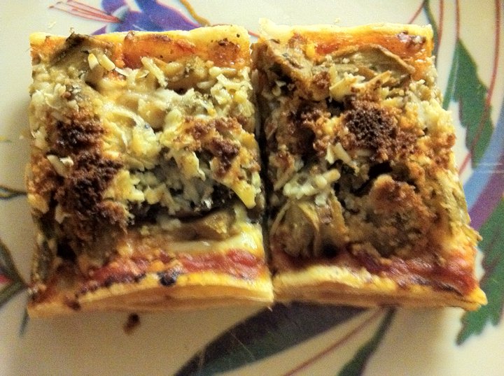 Artichoke Pizzettes