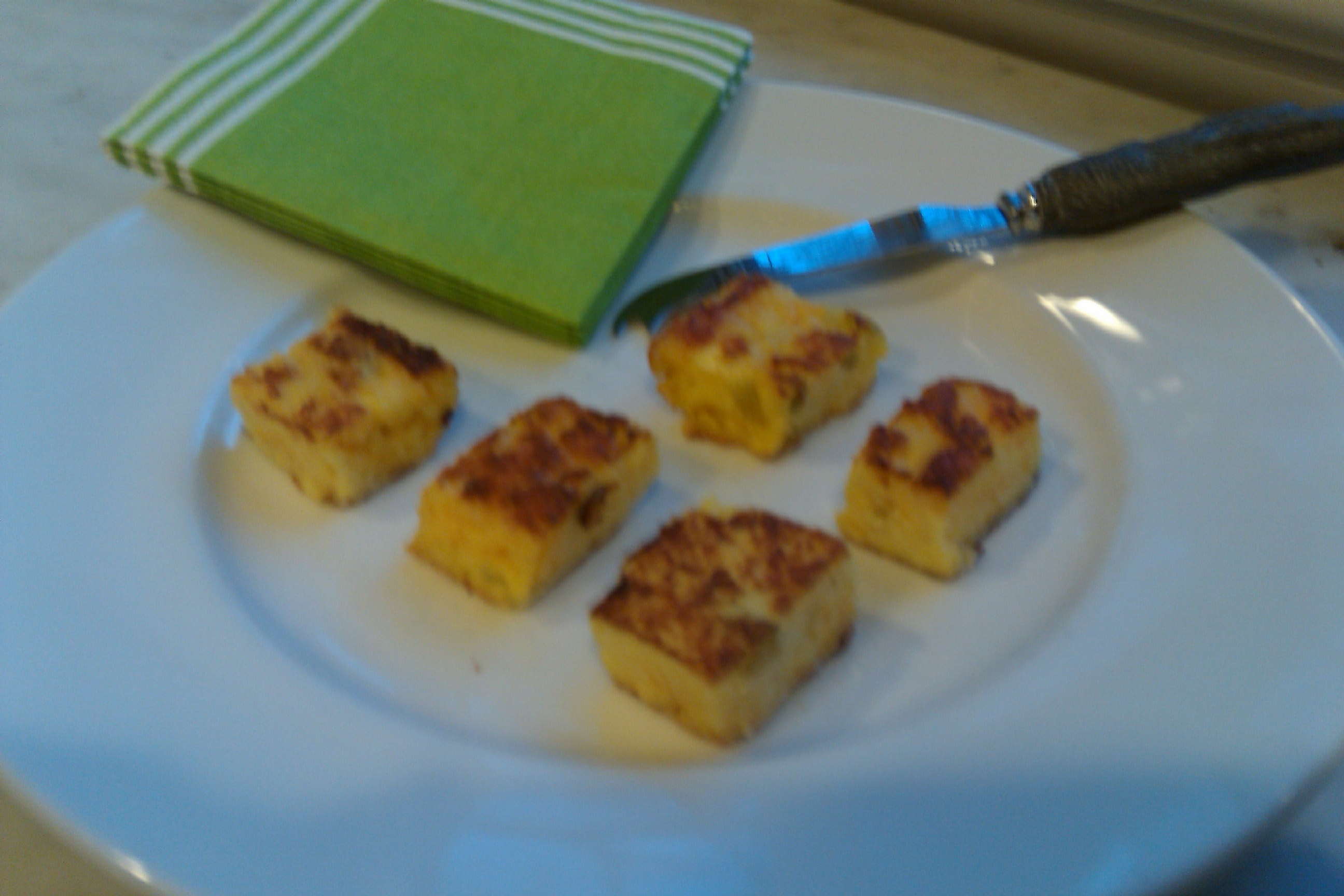 Polenta Cheese Bites