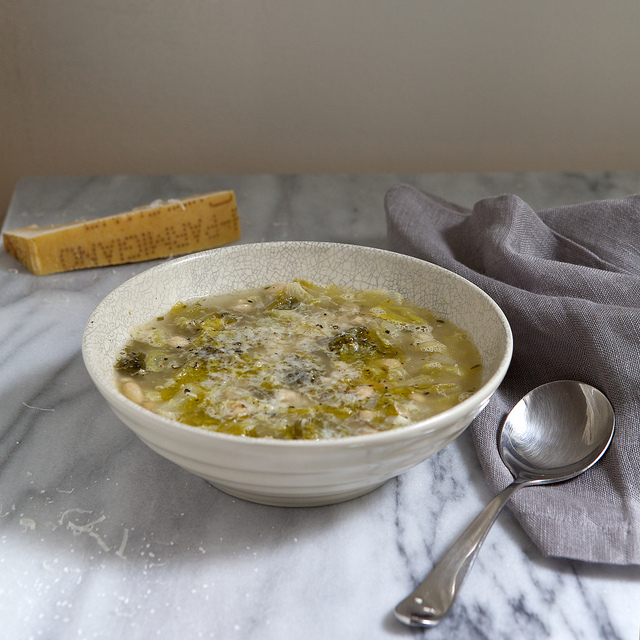 Escarole & White Bean Soup