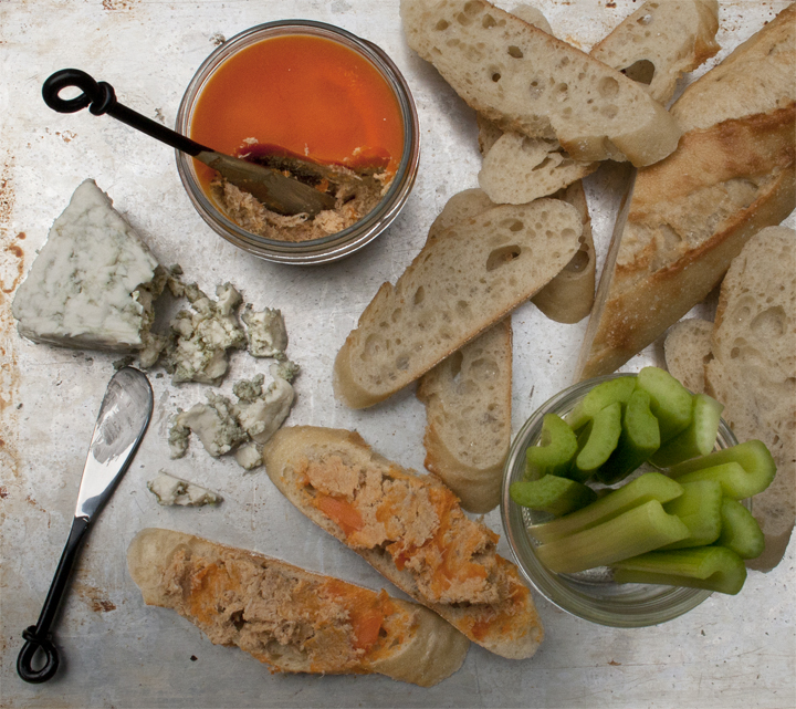 Buffalo Chicken Rillettes