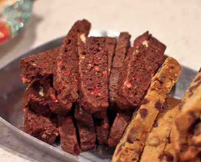 Peppermint Chocolate Biscotti