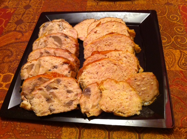 Chicken Galantine or Pate de Campagne Asian- Stile 