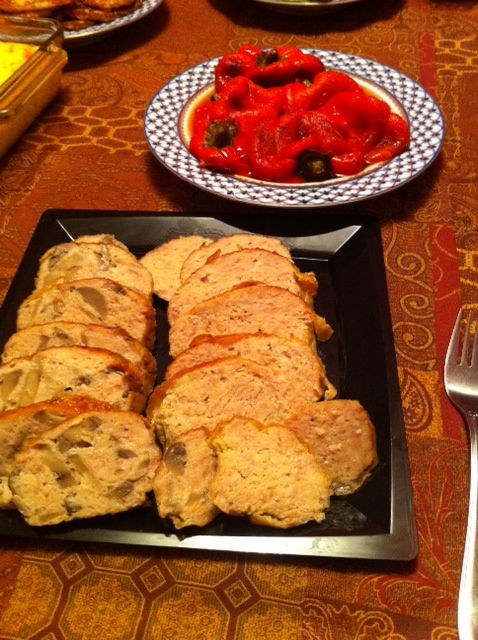 Chicken Galantine or Pate de Campagne Asian- Stile 