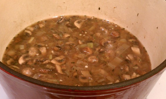 Practically Cleansing Mushroom Soup