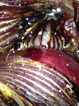 Roasted Red Onions