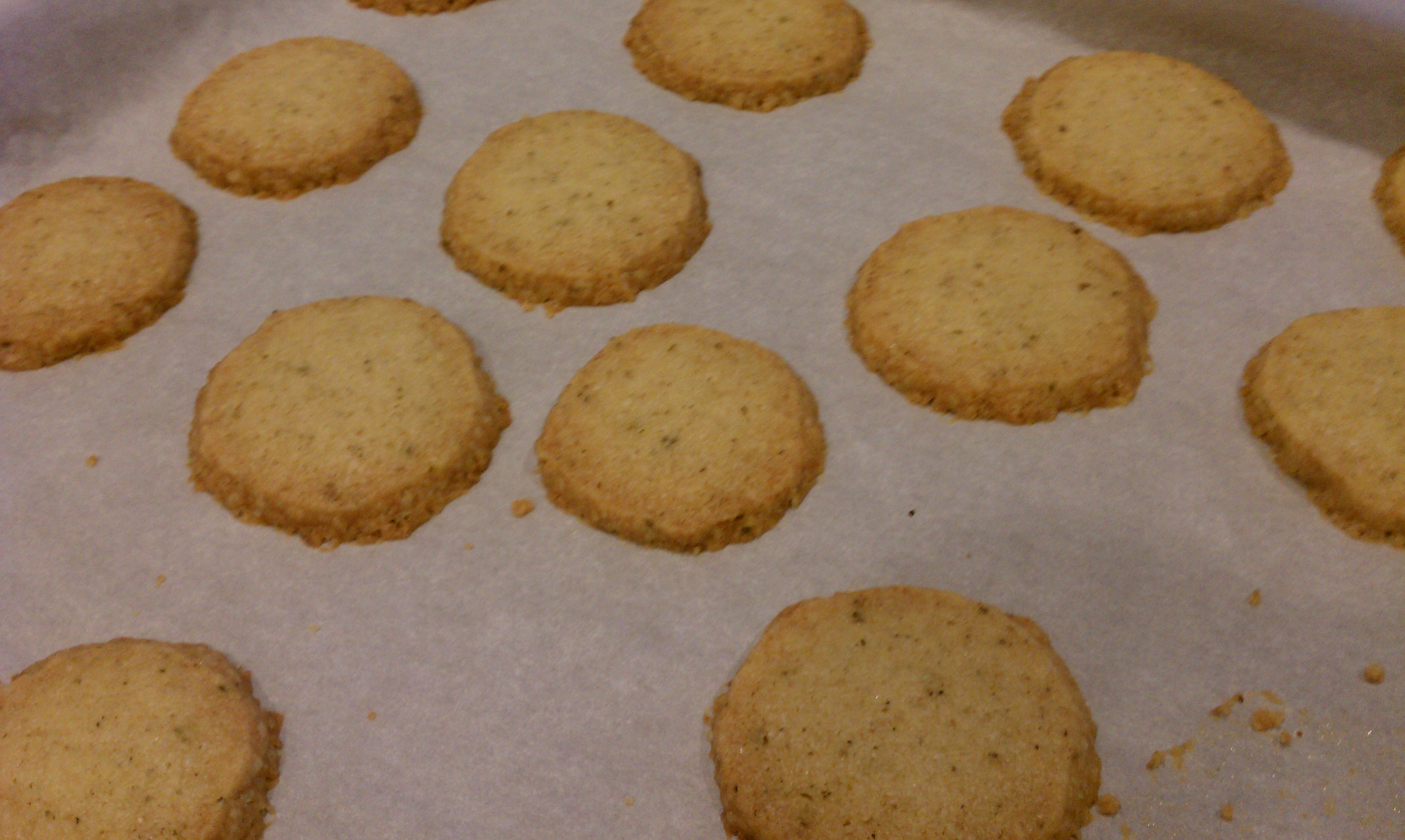 Walnut Sage Shortbread