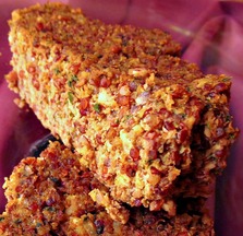 Roasted Walnut and Red Quinoa Terrine