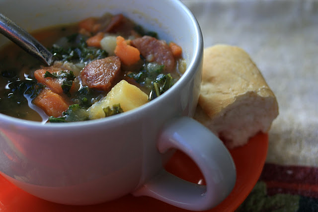 Sausage, Kale, and Potato Soup