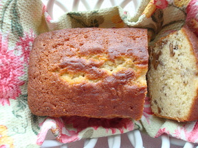 Toasted Walnut Teacake with a Fragrant Lemon-Honey Glaze