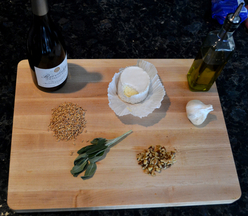 Farro Risotto With Walnuts, Sage and St. Andre