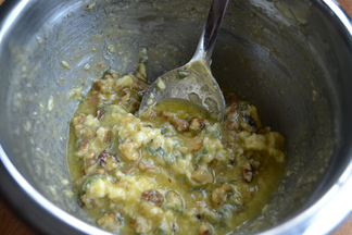Farro Risotto With Walnuts, Sage and St. Andre