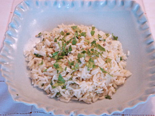 Garlic and Coriander Rice – Arroz de Alho com Coentros (Alentejo - Portugal)