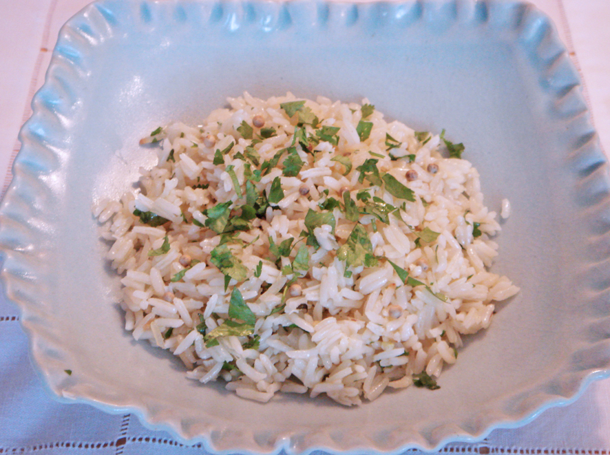 Garlic and Coriander Rice – Arroz de Alho com Coentros (Alentejo - Portugal)