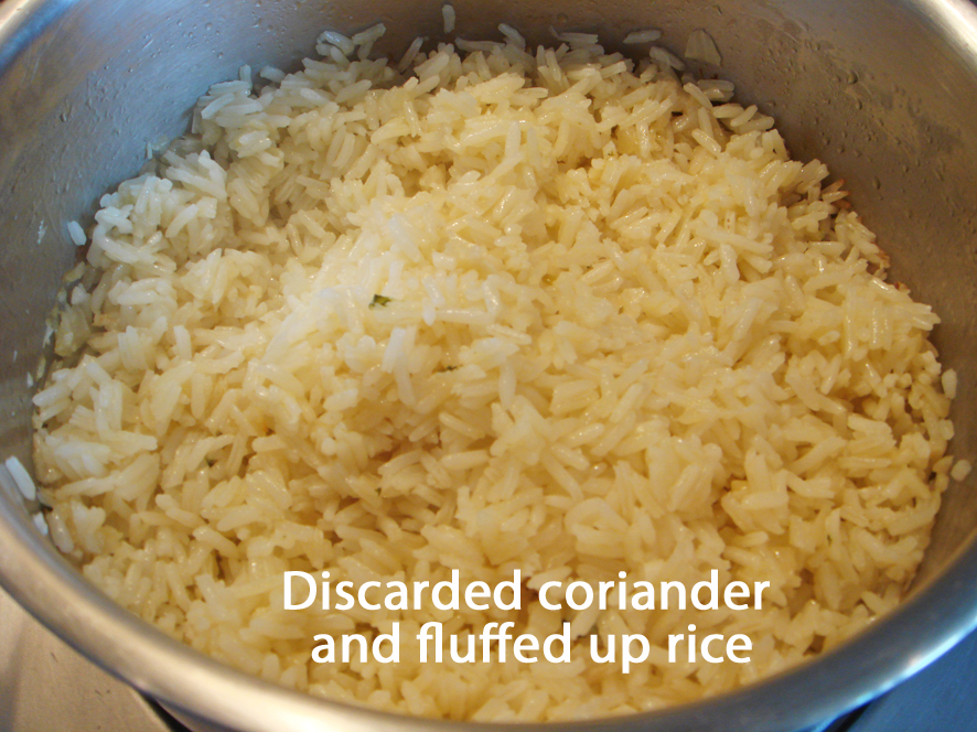 Garlic and Coriander Rice – Arroz de Alho com Coentros (Alentejo - Portugal)