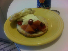 Winter Cranberry Quince Shortcake