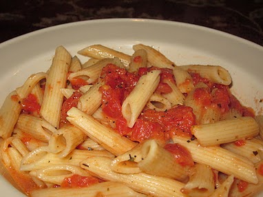 Walnut Goat Cheese Pasta
