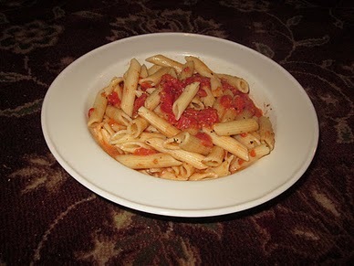 Walnut Goat Cheese Pasta