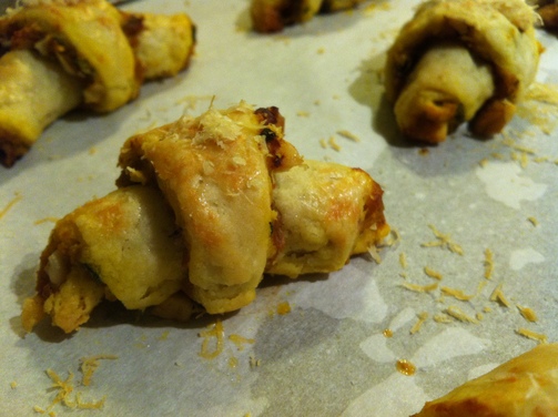 Pumpkin Rugelach with Sage and Walnuts