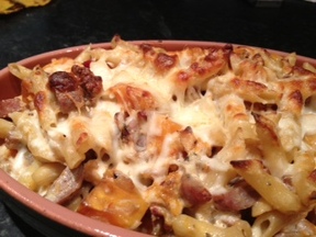 Harvest Baked Penne with Sausage