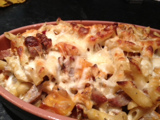 Harvest Baked Penne with Sausage