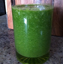 Green Smoothie (shh...there's kale in it)
