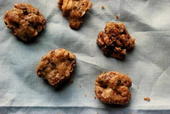 Sage-Candied Walnuts