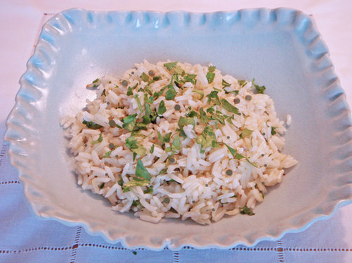 Garlic and Coriander Rice – Arroz de Alho com Coentros (Alentejo - Portugal)