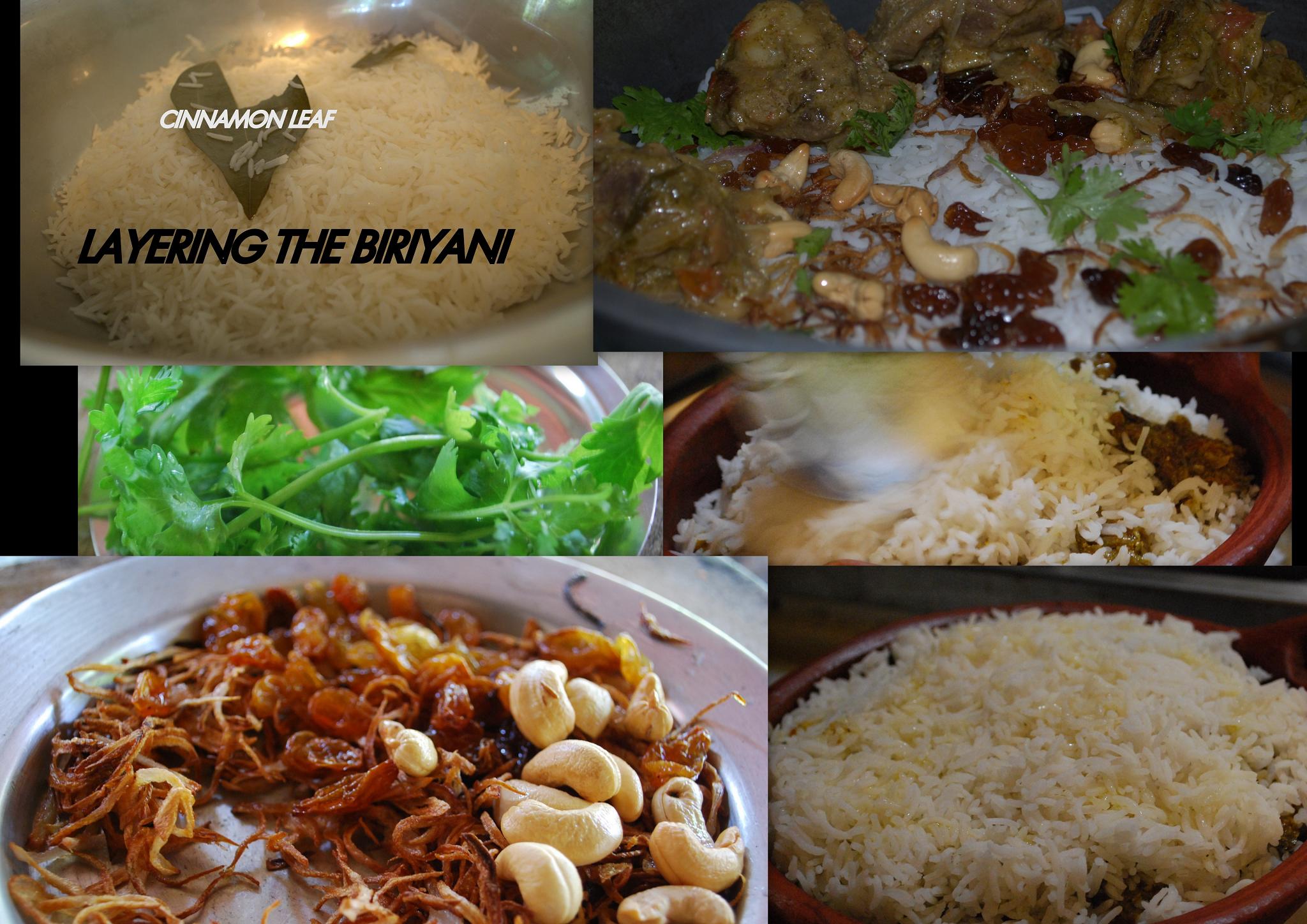 LAYERED CHICKEN BIRYANI