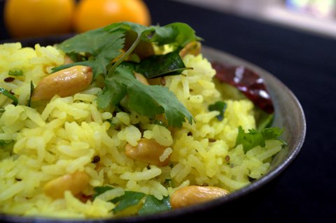 Lemon rice