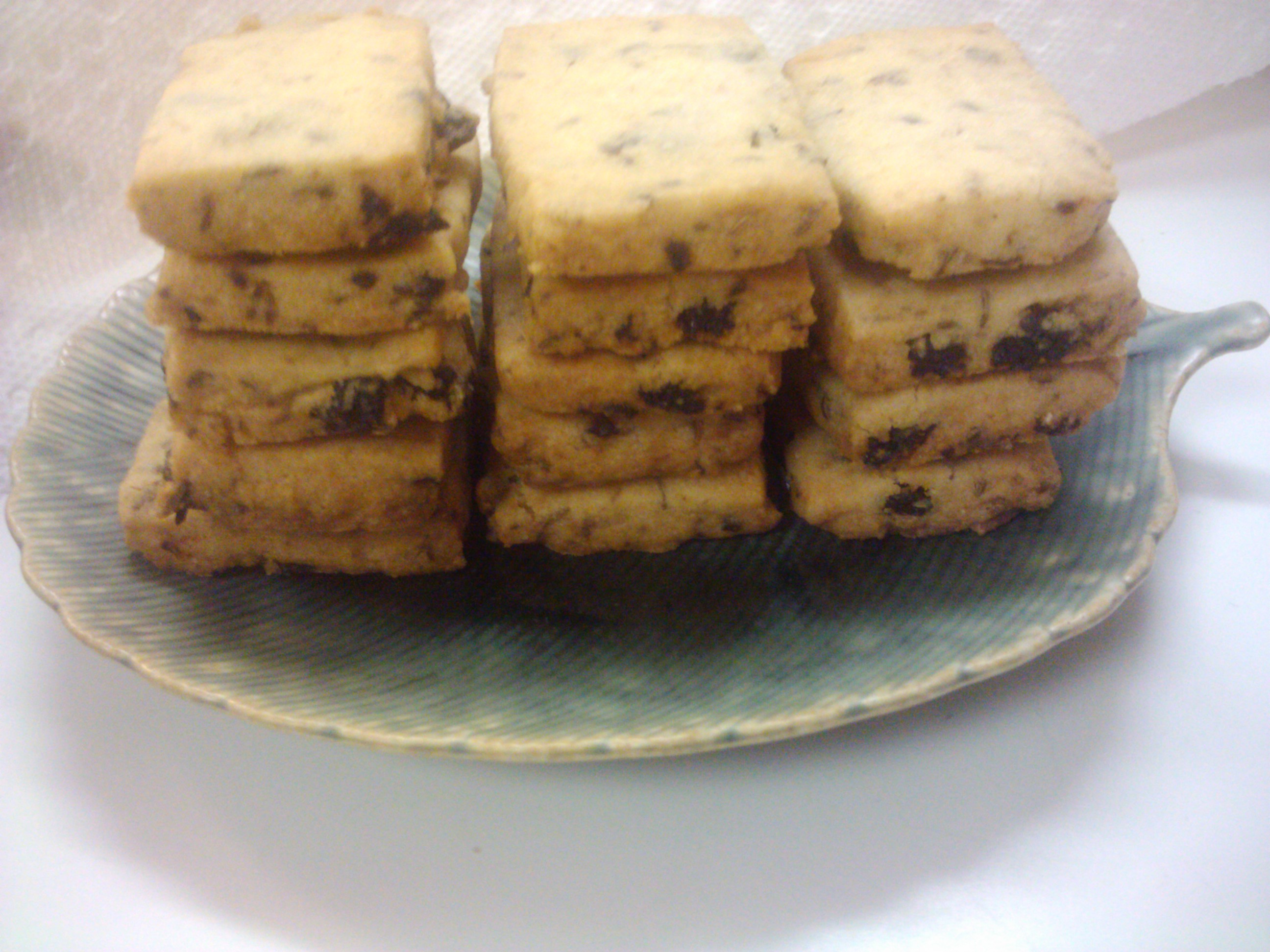 Currant-Caraway Shortbread