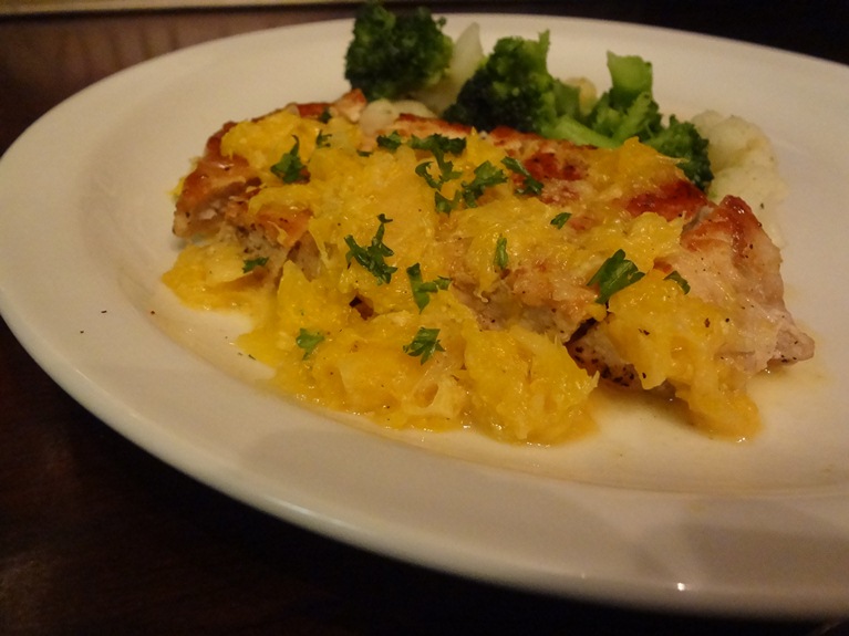 Orange Cream Pork Chop