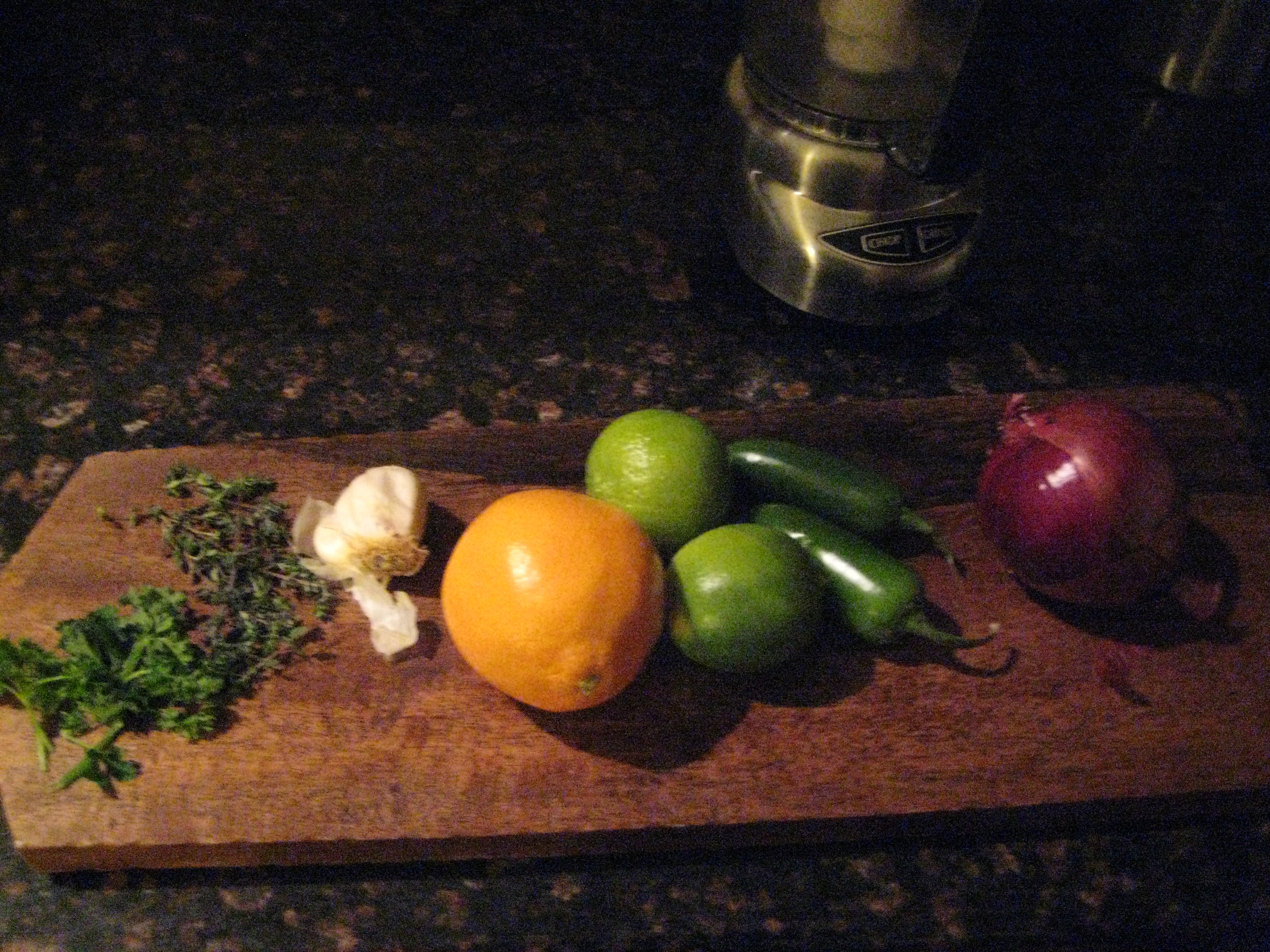 Citrus Chimmichuri Pork Roast 