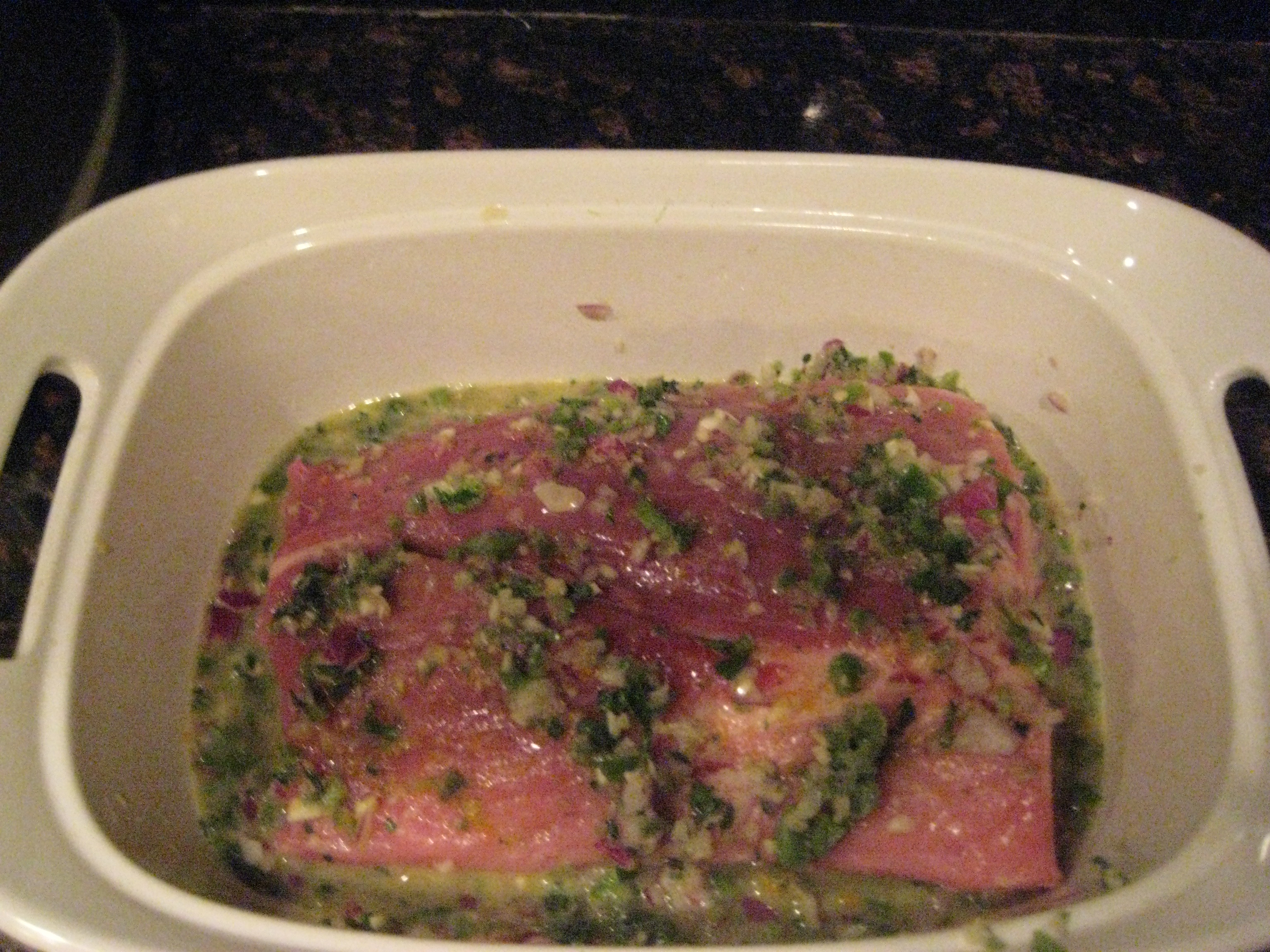 Citrus Chimmichuri Pork Roast 