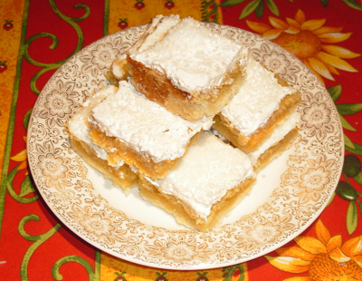 Lemon Coconut Squares