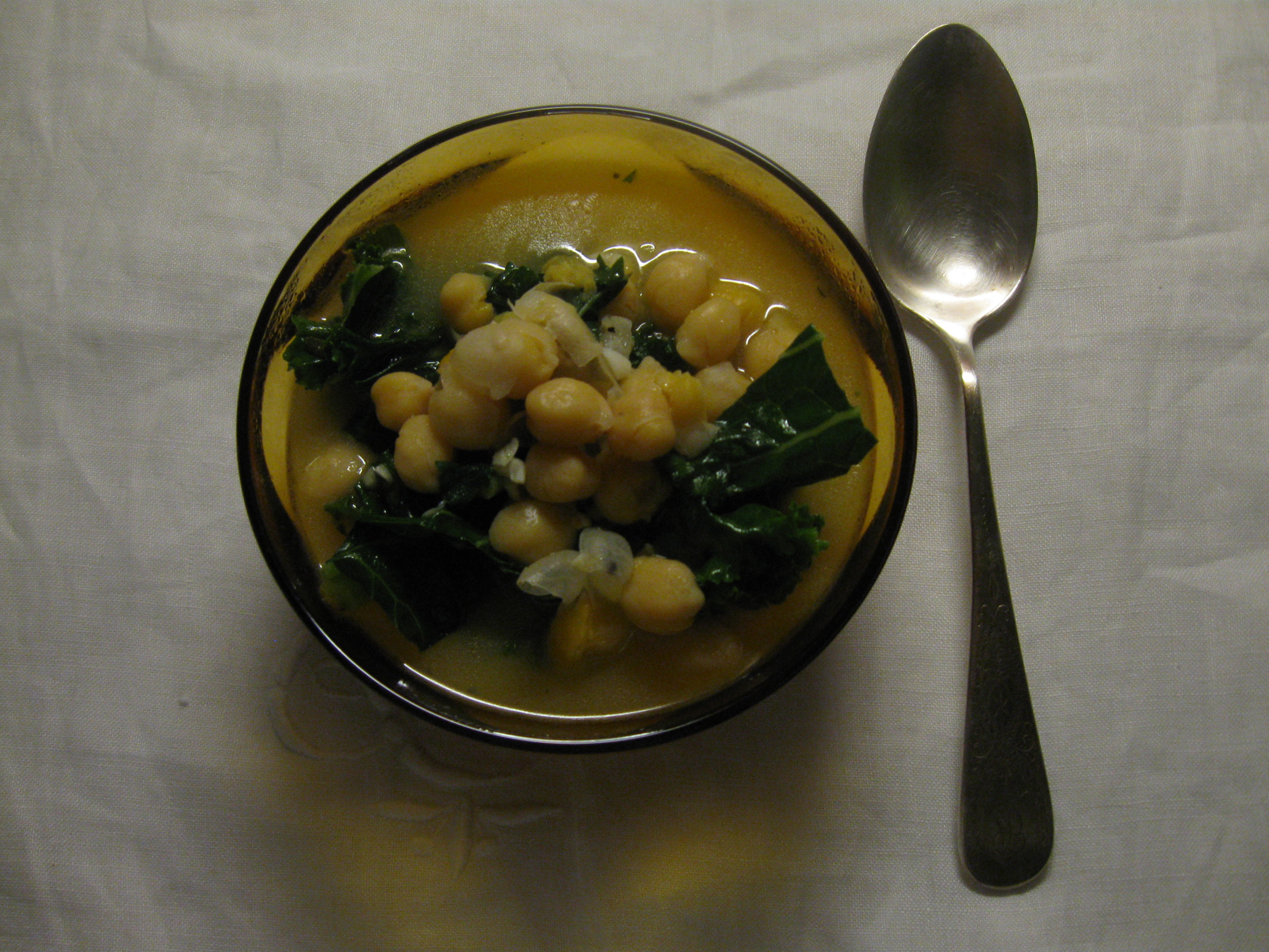 Garbanzo Bean Soup with a Twist