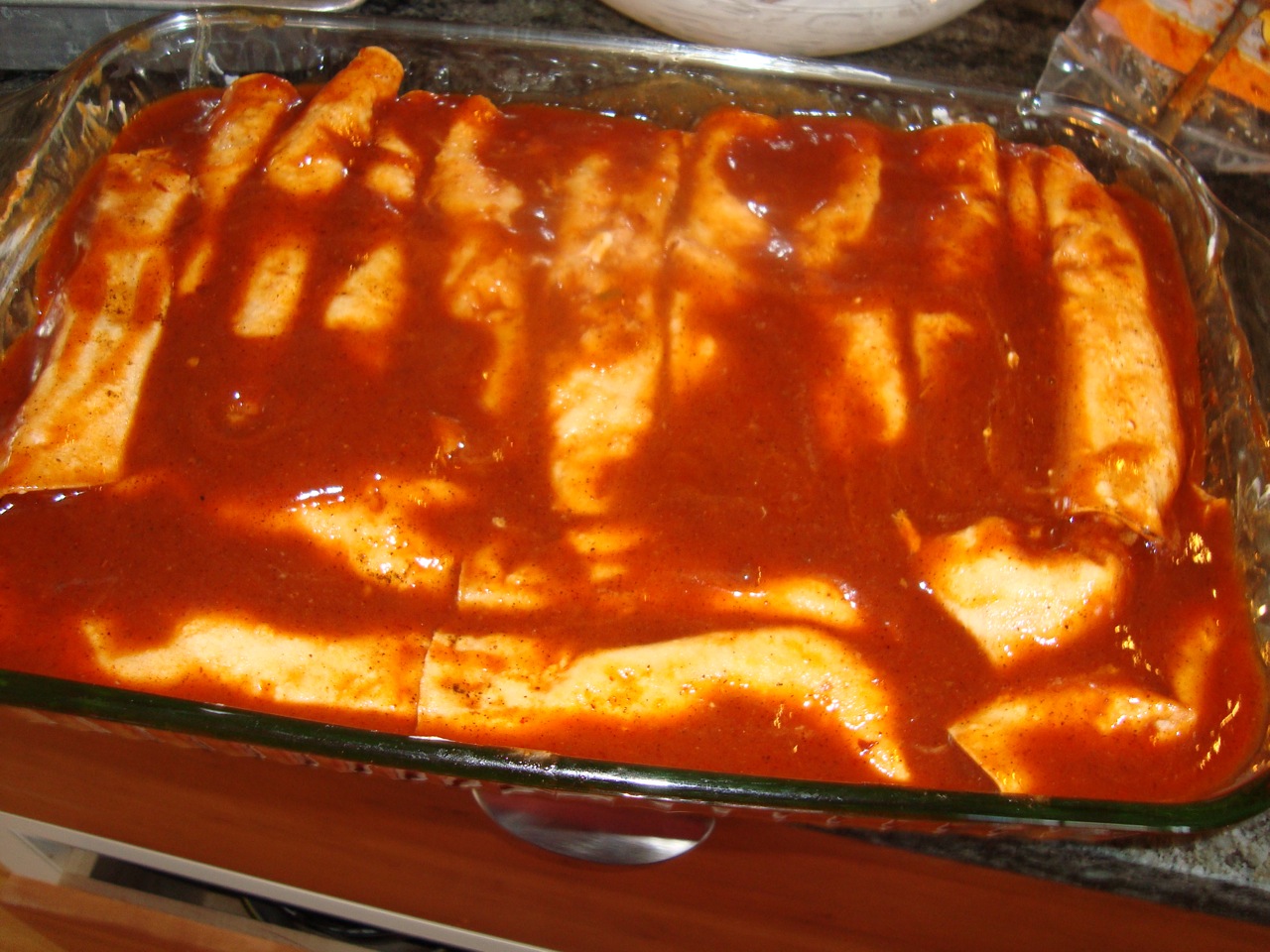 Frank Dorn's Enchiladas with Chicken