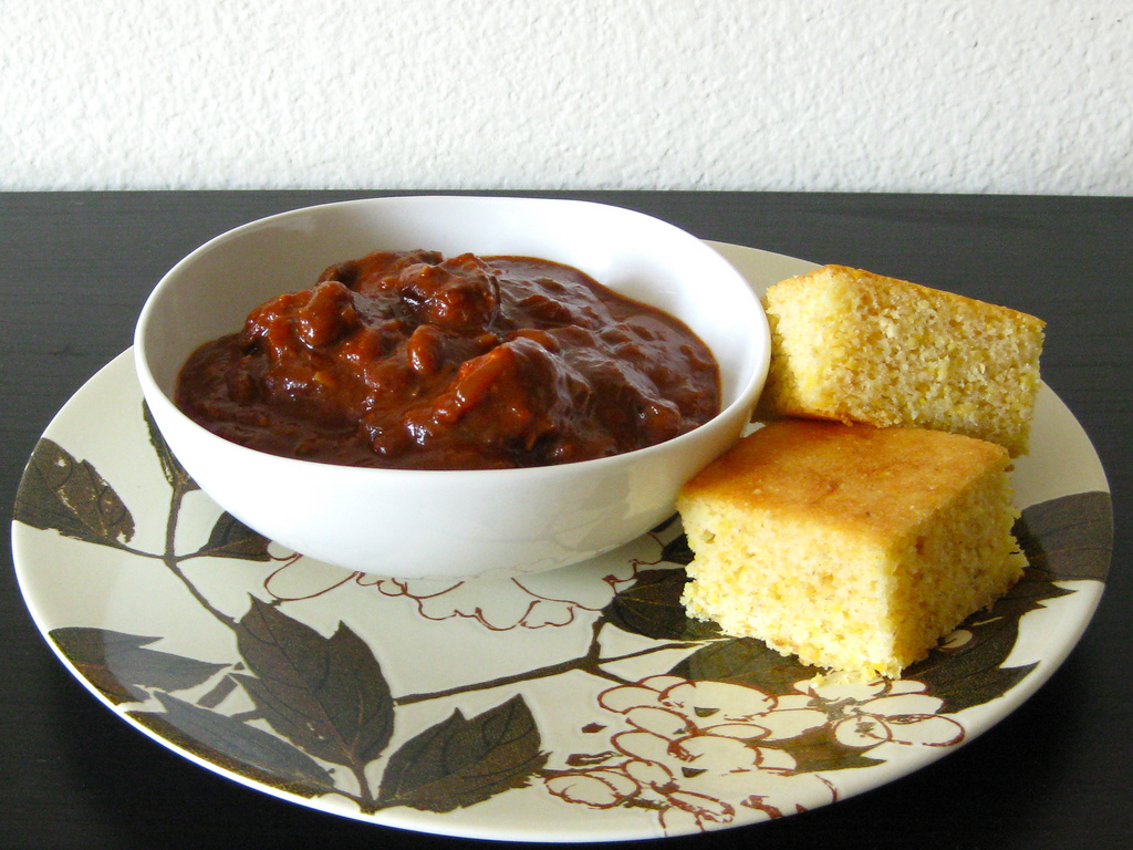 beef, pork and pinto bean chili